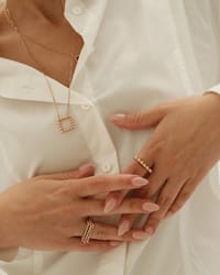 Medium Long Drops Necklace thumb 2