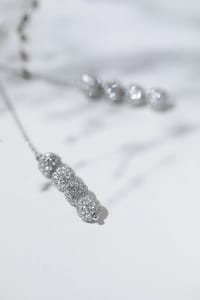 DROPS Wrap Necklace in Diamonds thumb 2