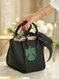 شنطه شهد أسود/shahd black bag thumb 4