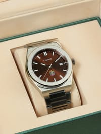 HAMDAN SteelLeatherWatch / ساعه حمدان ستيل+جلد thumb 3