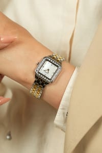 Sh.Hind Gold Silver /    ساعه الشيخه هند thumb 3