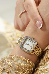Sh.Hind Gold /    ساعه الشيخه هند thumb 5