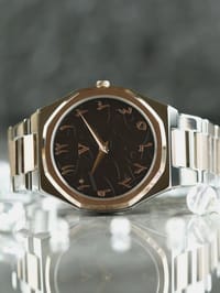 ساعه المستقبل /Rose Brown future watch thumb 4