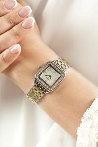 Sh.Hind Gold Silver /    ساعه الشيخه هند thumb 5
