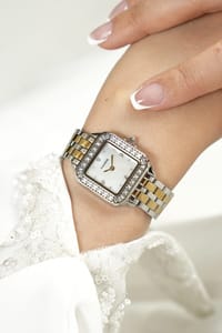 Sh.Hind Gold Silver /    ساعه الشيخه هند thumb 6