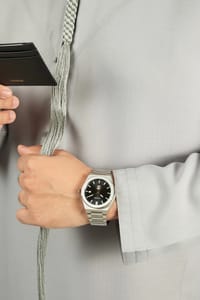 Hazza Steel Watch/ساعه هزاع ستان ستيل thumb 6