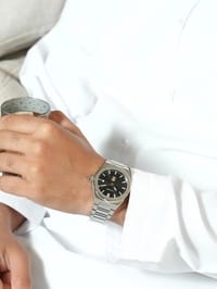 Hazza Steel Watch/ساعه هزاع ستان ستيل thumb 5