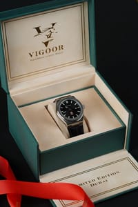 Hazza Leather Watch/ساعه هزاع جلد thumb 3