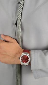 MAKTOUM Leather Watch/ساعه مكتوم جلد thumb 3