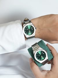 ZAYED Steel +Leather Watch / ساعه زايد ستيل+جلد thumb 5