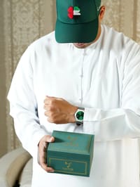 Zayed Leather Wactch/ساعه زايد جلد thumb 2