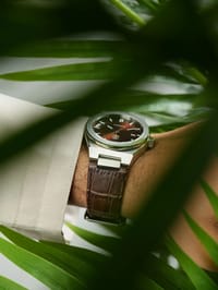 HAMDAN SteelLeatherWatch / ساعه حمدان ستيل+جلد thumb 4
