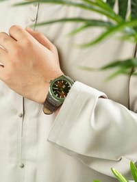 HAMDAN SteelLeatherWatch / ساعه حمدان ستيل+جلد thumb 5