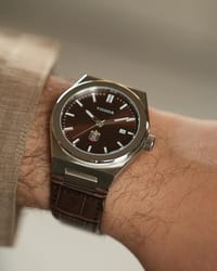 HAMDAN Leather Watch / ساعه حمدان جلد thumb 4