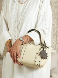 شنطه مريم لون أوف وايت/Maryam Off-White Bag thumb 6