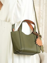 شنطه مريم لون الزيتي/maryam green bag thumb 5