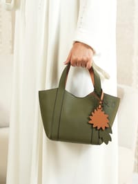 شنطه مريم لون الزيتي/maryam green bag thumb 4