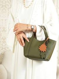 شنطه مريم لون الزيتي/maryam green bag thumb 6