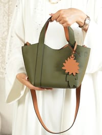 شنطه مريم لون الزيتي/maryam green bag thumb 8