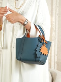 شنطه مريم لون أزرق/maryam bleu bag thumb 2