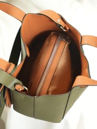 شنطه مريم لون الزيتي/maryam green bag thumb 9
