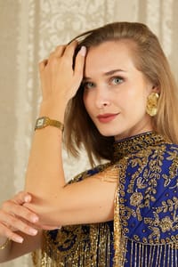 فستان أميره الزمرد/Emerald Princess Dress thumb 3