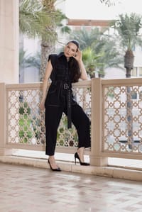 Olina Jumpsuit - Black thumb 3