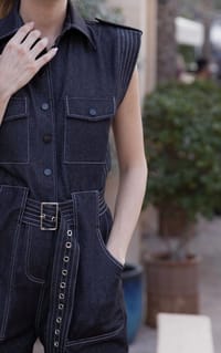 Olina Jumpsuit - Gray thumb 3