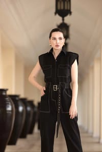 Olina Jumpsuit - Black thumb 7