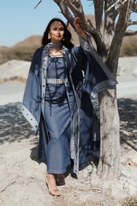 Moonlit bloom kaftan thumb 3
