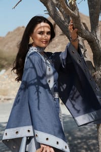 Moonlit bloom kaftan thumb 4