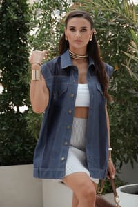 Unica Denim Vest thumb 4