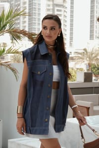 Unica Denim Vest thumb 6
