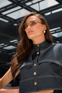 Tramonto Denim Top thumb 4