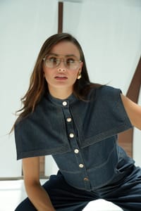 Tramonto Denim Top thumb 7