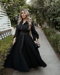 Luche Black Dress thumb 1