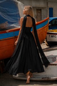 Sia Navy Blue Dress thumb 3