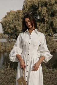 Cielo White Dress thumb 4