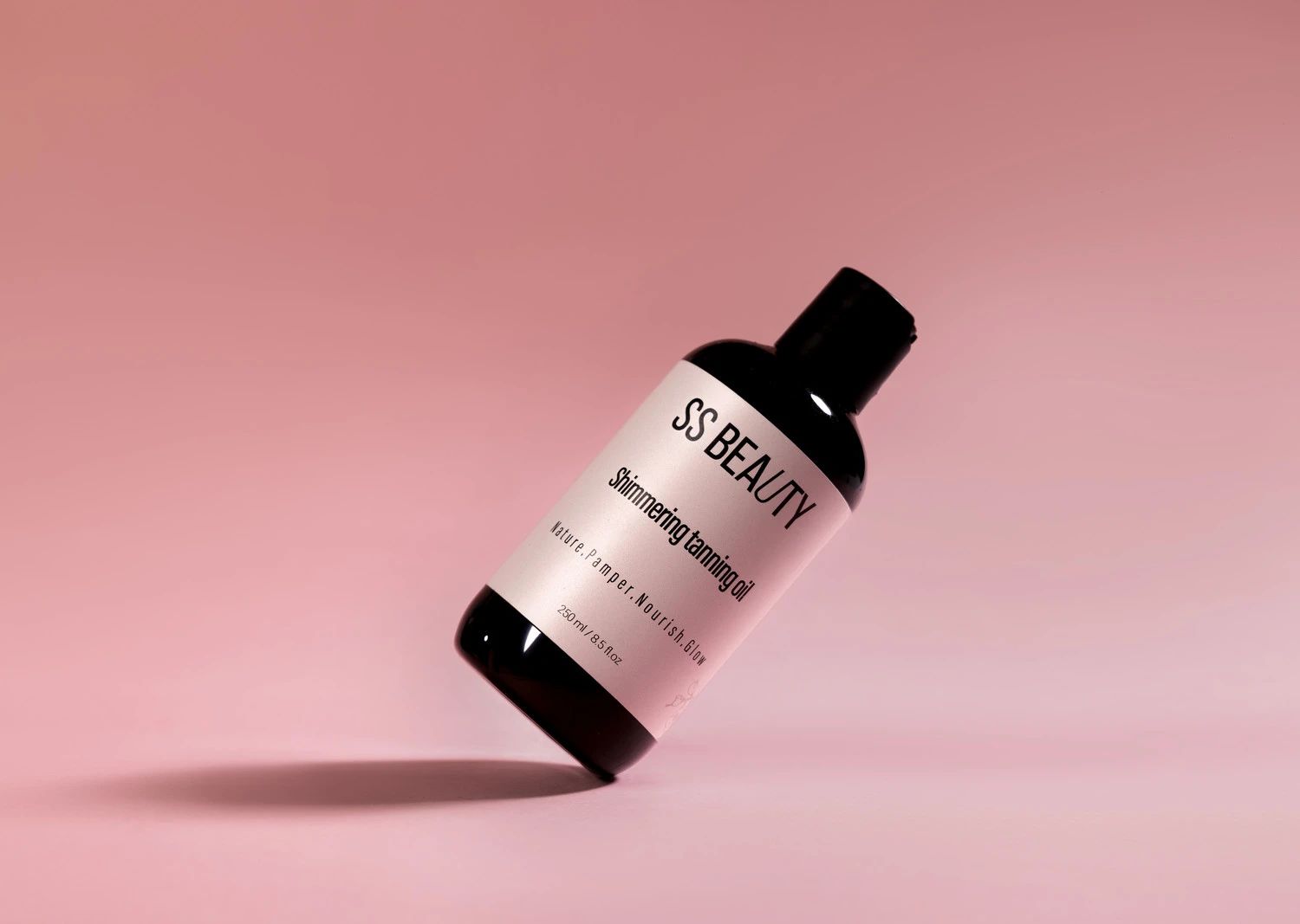 SS Beauty Shimmering Tanning Oil - 1