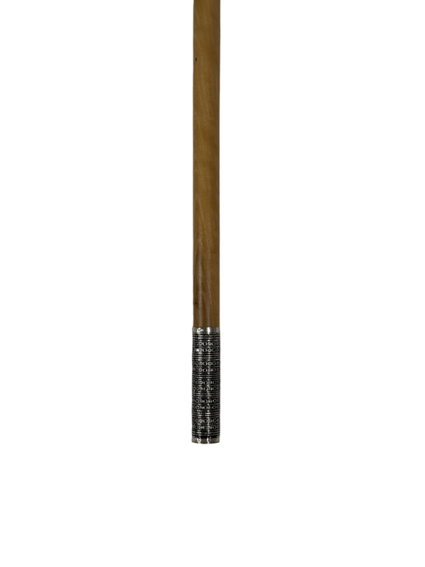 عصا عتم بالفضة المكحلة – مقبض فايبر بتصميم الخنجر