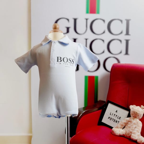 Boss Polo Onesie