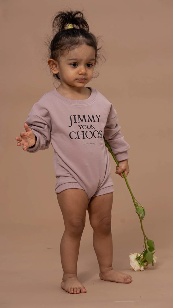 Jimmy Your Choos Onesie