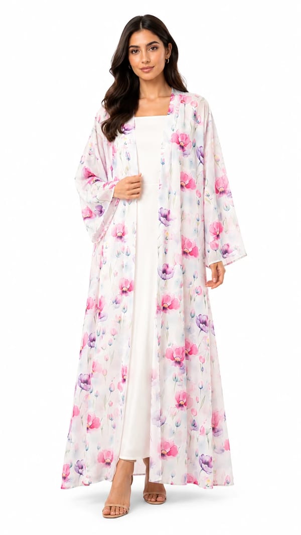 Flufy abaya