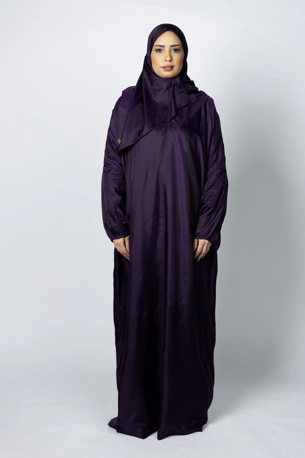 Hijabi Kamali -Purple
