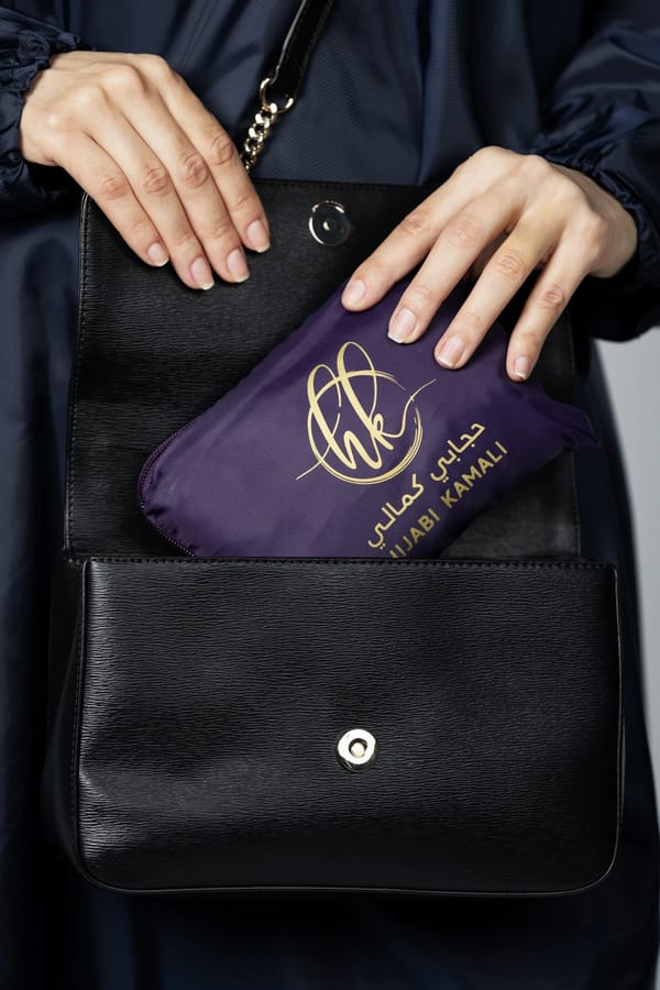 Hijabi Kamali -Purple