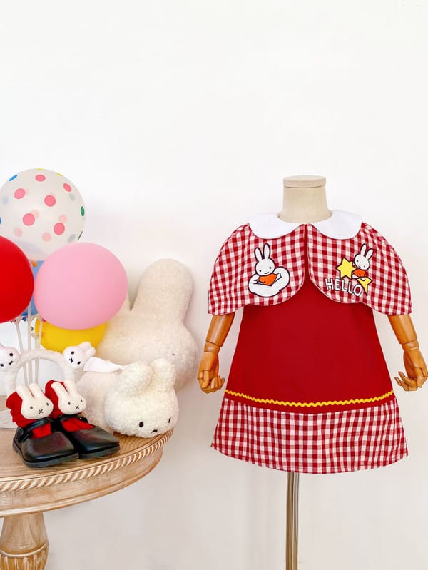 Aprilz – Classic Red Bunny Dress