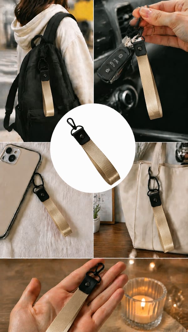 Aprilz Gold Keychain