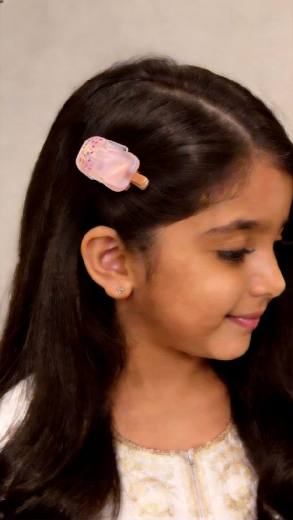 Aprilz Pink Sprinkle Pop Clip