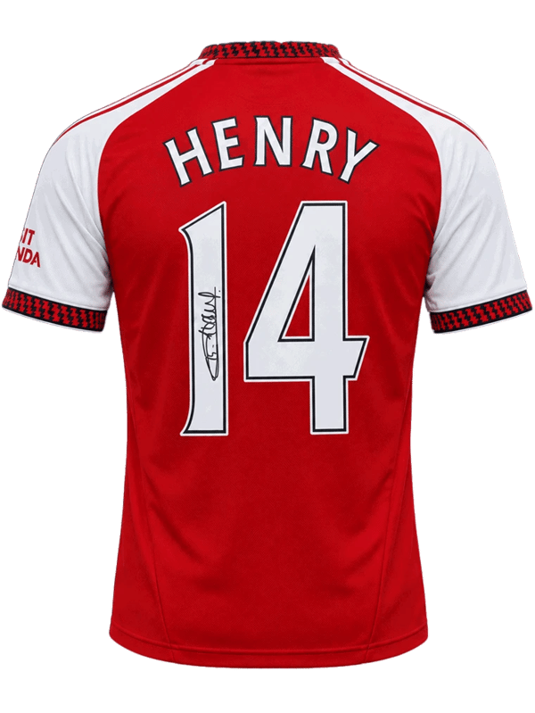 Thierry Henry Signed 2026/27 Arsenal Jersey (ICONS)