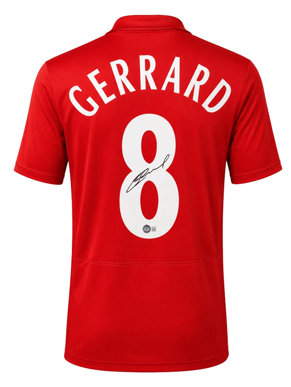 Steven Gerrard & Frank Lampard Signed Liverpool & Chelsea Jerseys (Dual Framed)